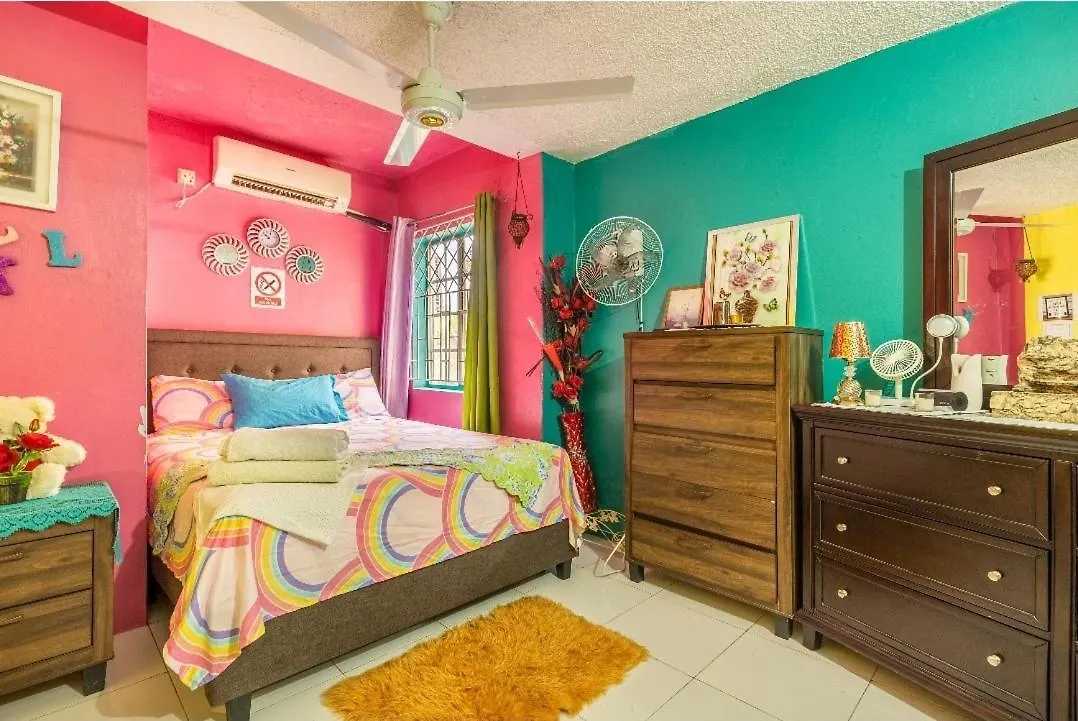 Colorful Private Room Oasis Montego Bay Homestay